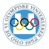 логотип олимпиады в Осло в 1952