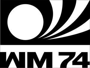 логотип чемпионата мира по футболу 1974