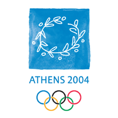 логотип олимпиады в Афинах в 2004