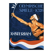 логотип олимпиады в Амстердаме в 1928