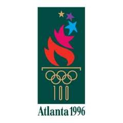 логотип олимпиады в Атланте в 1996