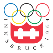 логотип олимпиады в Инсбруке в 1976