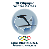 логотип олимпиады в Лейк Плесиде в 1932