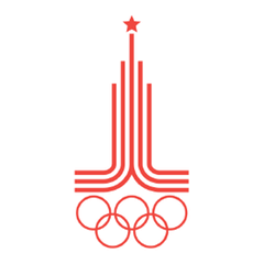 логотип олимпиады в Москве в 1980
