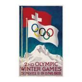 логотип олимпиады в Санкт Морице в 1928