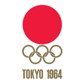 логотип олимпиады в Токио в 1964