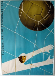 логотип чемпионата мира по футболу 1954