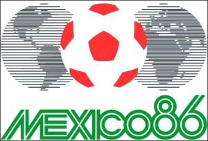 логотип чемпионата мира по футболу 1986
